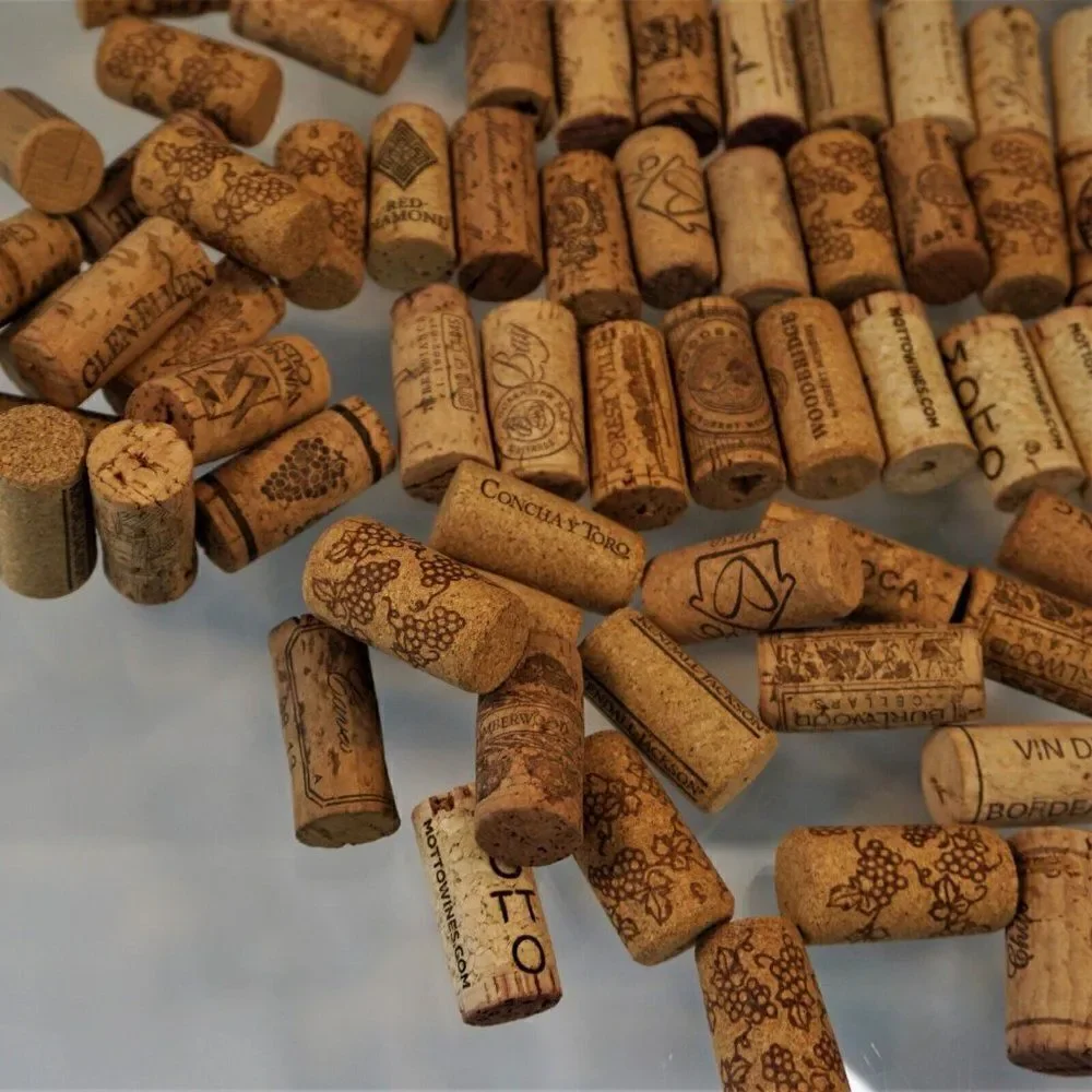Used Wine Corks for Crafts Lot of 120+ Red White Wine Corks